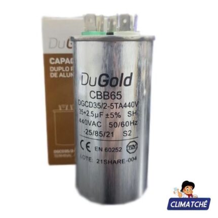 1334-CAPACITOR 35+2.5 MFD 440 VAC DUPLO