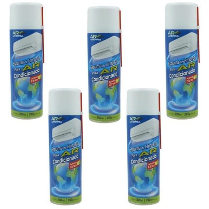 3177-KIT COM 5 ESPUMAS DE LIMPEZA AR CONDICIONADO - 300
