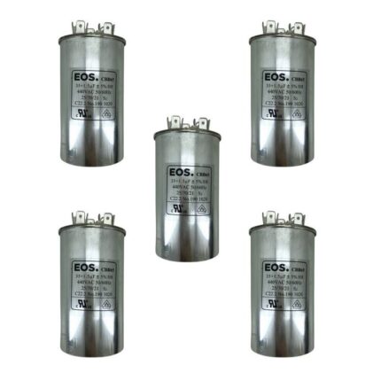 3181-KIT 5 CAPACITORES 35+1.5 MFD 440 VAC DUPLO