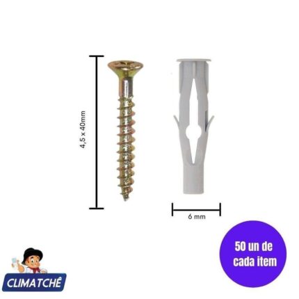 748-KIT PARAFUSO BUCHA 6